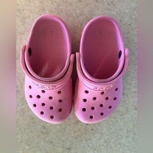 Pink Toddler Crocs